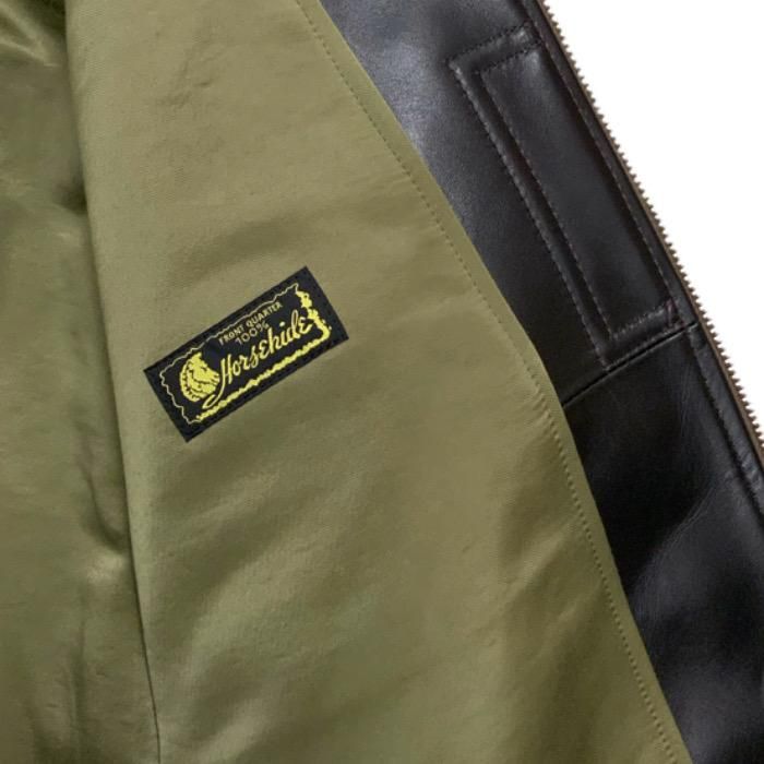 Y'2 LEATHER/ワイツーレザー】レザージャケット/ VINTAGE HORSE