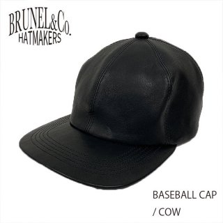 BRUNEL&Co. HATMAKERS/BASEBALL CAP / COW