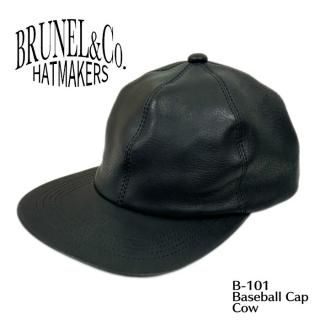 BRUNELBRUNEL&Co. HATMAKERS/֥롼ͥϥåȥᥤۥ쥶å/BASEBALL CAP / COW