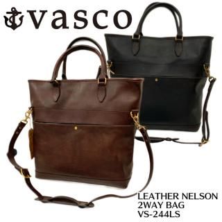 VASCO/ۥХå /LEATHER NELSON 2WAY BAG/VS-244LS