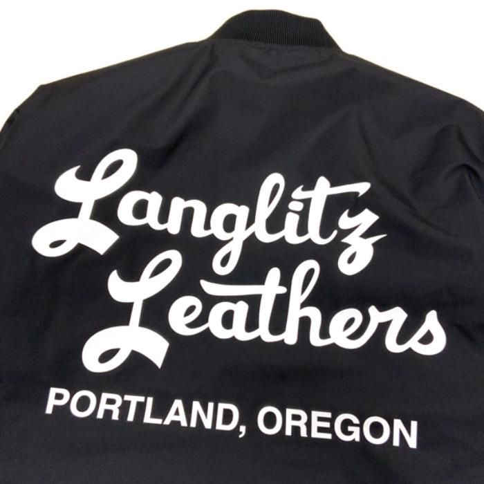 Langlitz Leathers コーチジャケット　M 黒 Langlitz Leathers コーチジャケット M 黒 メンズ