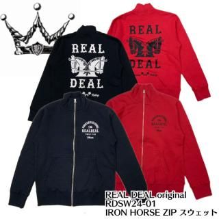 REALDEAL/ꥢǥZIPå/IRON HORSE/ RDSW24-01