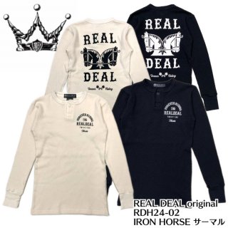 REALDEAL/ꥢǥۥإ꡼ͥåޥ/IRON HORSE/RDH24-02