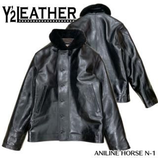 Y'2 LEATHER/磻ġ쥶ۥ쥶㥱å/ LN-1/ANILINE HORSE N-1