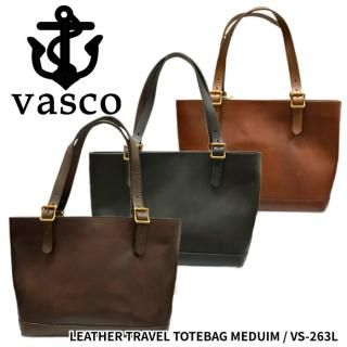 VASCO/ۥХå / LEATHER TRAVEL TOTEBAG MEDUIM / VS-263L