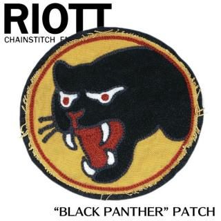 RIOTT/饤åȡۥåڥ/BLACK PANTHER PATCH