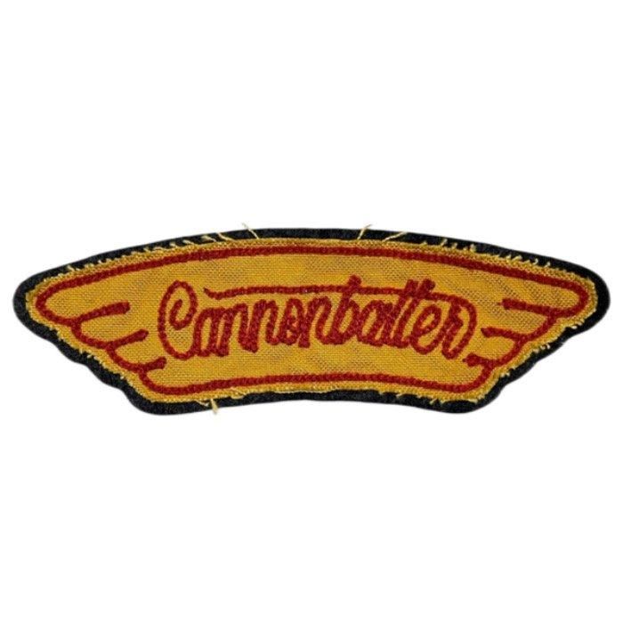 RIOTT/ライオット】ワッペン/“CANNONBALLER” PATCH REAL DEAL仙台