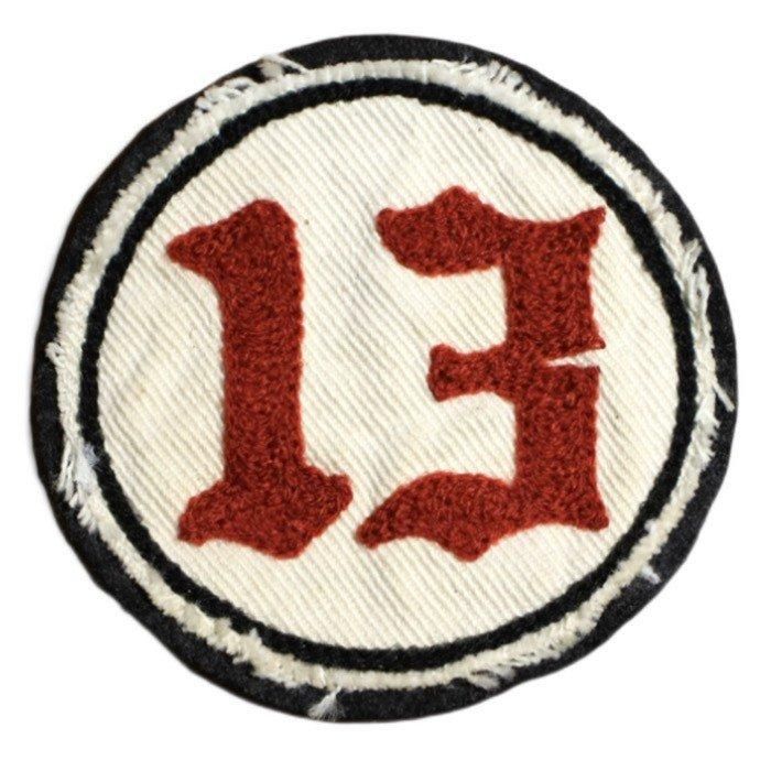 RIOTT/ライオット】ワッペン/“13” PATCH REAL DEAL仙台(リアル