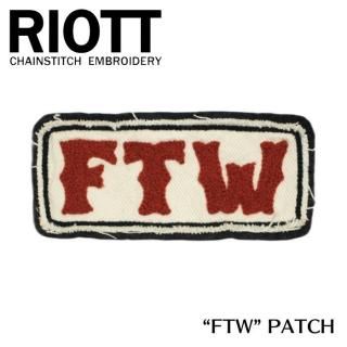 RIOTT/饤åȡۥåڥ/FTW PATCH