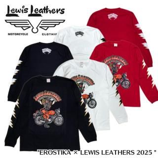 Lewis Leathers/륤쥶ۥ󥰥꡼T / EROSTIKA  LEWIS LEATHERS L/S TEE