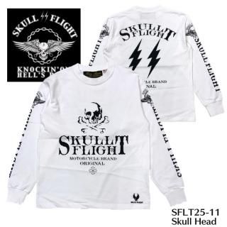 SKULL FLIGHT/ե饤ȡۥT/ SKULL HEAD