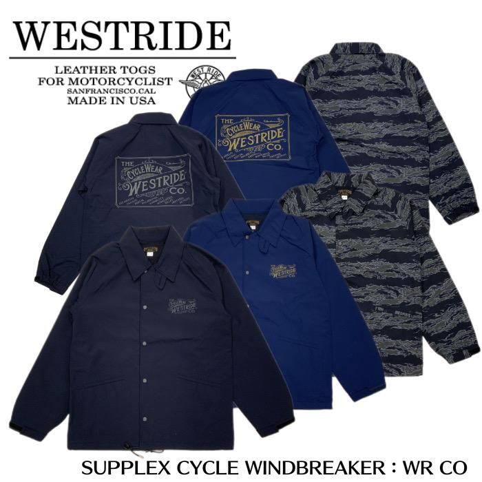 WESTRIDE/ウエストライド】ジャケット/SUPPLEX CYCLE WESTRIDE/ウエストライド】ジャケット/SUPPLEX CYCLE