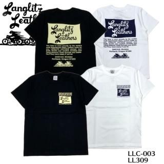 Langlitz Leathers/󥰥åĥ쥶T/ S/S Tee  LLC-003 (LL309)
