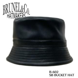 BRUNELBRUNEL&Co. HATMAKERS/֥롼ͥϥåȥᥤۥ쥶å/S.B. BUCKET HAT / COW