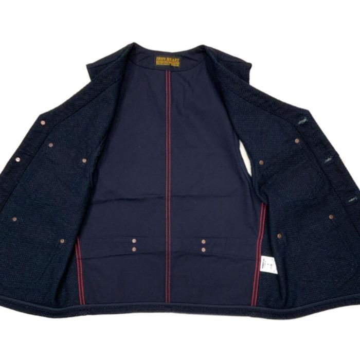 IRON HEART/アイアンハート】ベスト/ IHV-50 /14ozインディゴ
