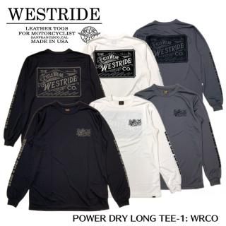 WESTRIDE/ȥ饤ɡۥT/POWER DRY LONG TEE-1: WRCO