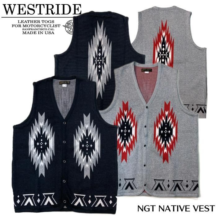 WESTRIDE ( ウエストライド )NGT NATIVE VEST ベスト 186279959.jpg?cmsp_timestamp=