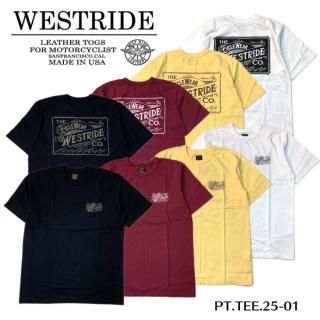 WEST RIDE/ȥ饤ɡT/PT.TEE.25-01