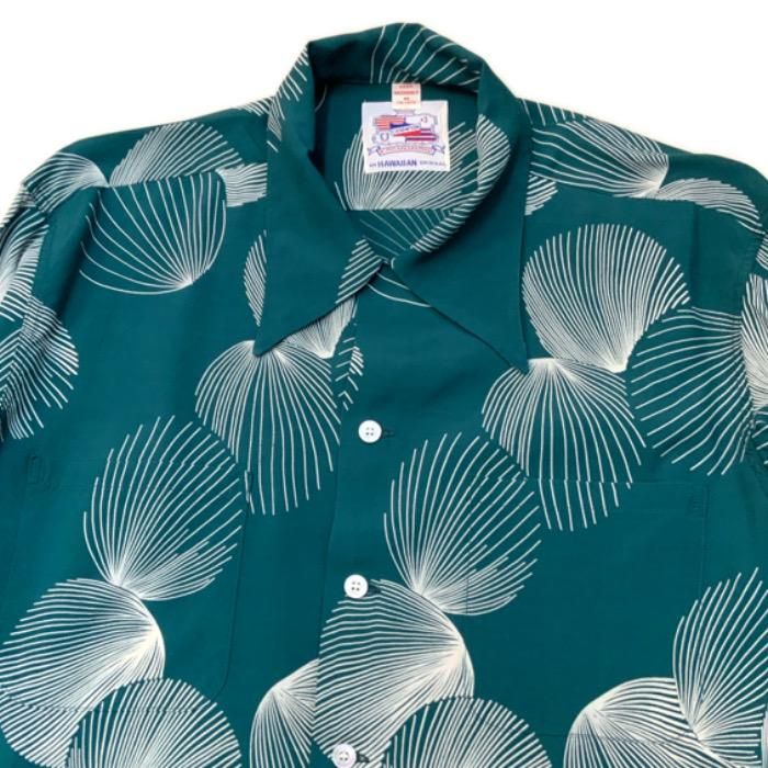 希少‼️【DUKE KAHANAMOKU】シェルプリント長袖シャツ 日本製 Duke Kahanamoku - SPECIAL EDITION - DUKE'S SHELL - LONG