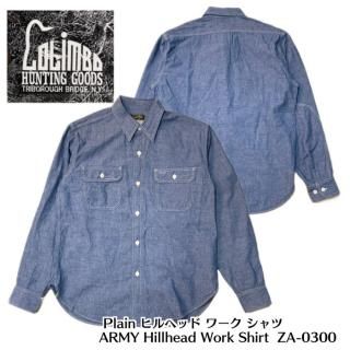 COLIMBO/ܡۥ ZA-0300 ARMY Hillhead Work Shirt / Plain ҥإå  ץ졼 ǥ