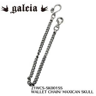 galcia - SKULL & MARIA WALLET CHAIN (BRASS) | SKANDA