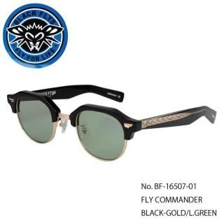 BLACK FLYS / ֥åե饤BF-16507-01 / FLY COMMANDER /  BLACK-GOLD/L.GREEN(Ρޥ)