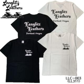 【Langlitz Leathers/ラングリッツレザーズ】Tシャツ/ S/S Tee  LLC-003(LL311)