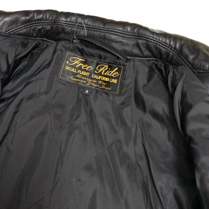 SKULL FLIGHT/スカルフライト】レザージャケット /LEATHER COACH