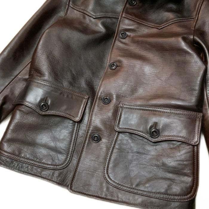 早い者勝ち‼️y2レザージャケットHAND DYED HORSE CAR COAT HAND DYED HORSE CAR COAT[ HNC-82 ] | Y'2 LEATHER