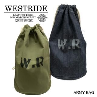 WEST RIDE/ȥ饤ɡۥХå/ARMY BAG(M-L)