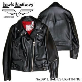 Lewis Leathers/륤쥶
ǥ㥱å/No.391L LADIES Lightning(饤ȥ˥)/ȥեå/34