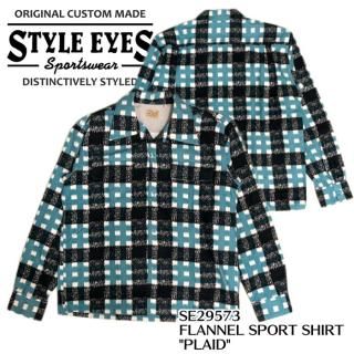 Υ󥿡ץ饤ۡSTYLE EYES[륢] Ĺµ  / SE29573
FLANNEL SPORT SHIRT
