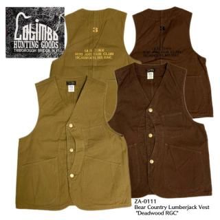 COLIMBO/ܡۥ٥/ ZA-0111 Bear Country Lumberjack Vest 