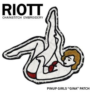 RIOTT/饤åȡۥåڥ/PINUP GIRLS GINA PATCH