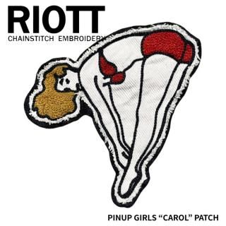 RIOTT/饤åȡۥåڥ/PINUP GIRLS CAROL PATCH 