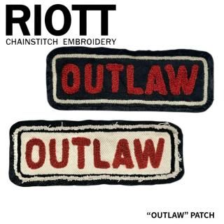 RIOTT/饤åȡۥåڥ/OUTLAW PATCH