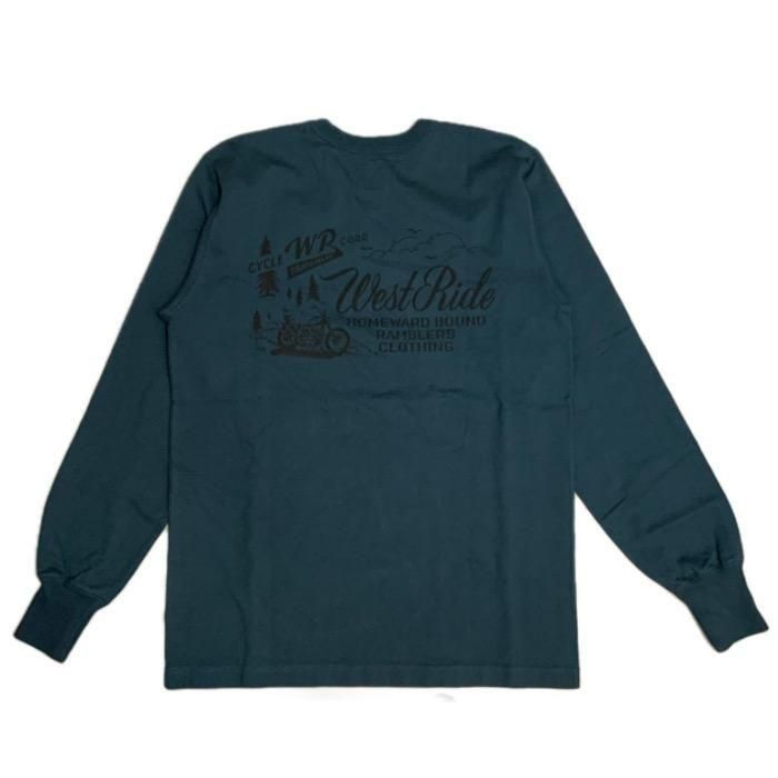 WEST RIDE/ウエストライド】ロングスリーブTシャツ/PT.L.TEE. 25