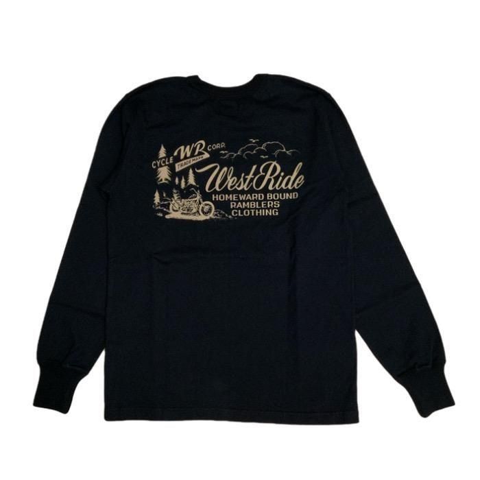 WEST RIDE/ウエストライド】ロングスリーブTシャツ/PT.L.TEE. 25