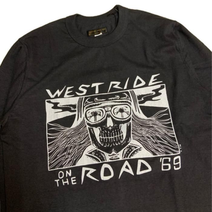 WEST RIDE/ウエストライド】ロングスリーブTシャツ/VINTAGE PRINT LONG
