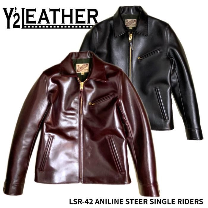 lilLilly レザージャケット Y'2 LEATHER/ワイツーレザー】レザージャケット/ LSR-42 ANILINE