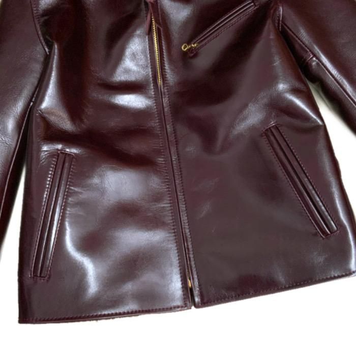 【新品未使用】ルルウィルビー　チェーントリミングツィードジャケット　2023　２ Y'2 LEATHER/ワイツーレザー】レザージャケット/ LJ-22 ANILINE HORSE