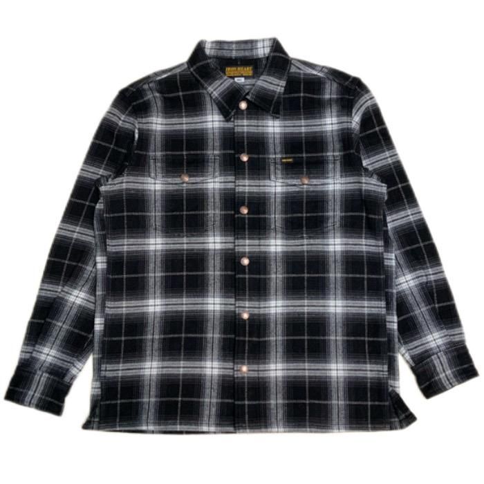 IRON HEART アイアンハート ネルシャツ サイズL IRON HEART アイアンハート ネルシャツ サイズL アイアンハート（新品