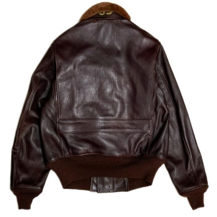 【最後の値引きです】バズリクソンズ AN 6552 サイズ38 Yahoo!オークション - BUZZ RICKSON'S バズリクソンズtype AN6552 レザ