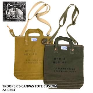 【COLIMBO/コリンボ】 ZA-0504 /COLIMBO / TROOPER'S CANVAS TOTE CUSTOM