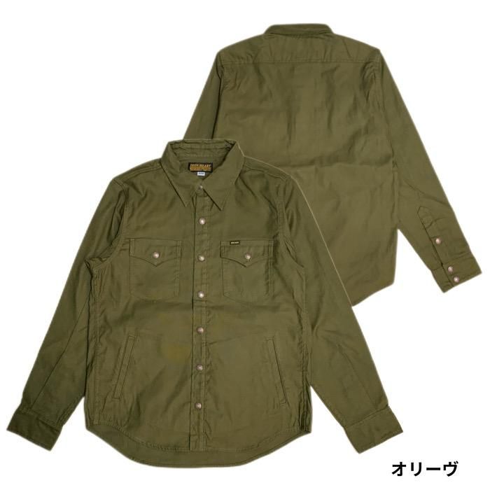 アイアンハート　厚手長袖シャツ IRON HEART / アイアンハート】 長袖シャツ/ミリタリーコードC.P.O