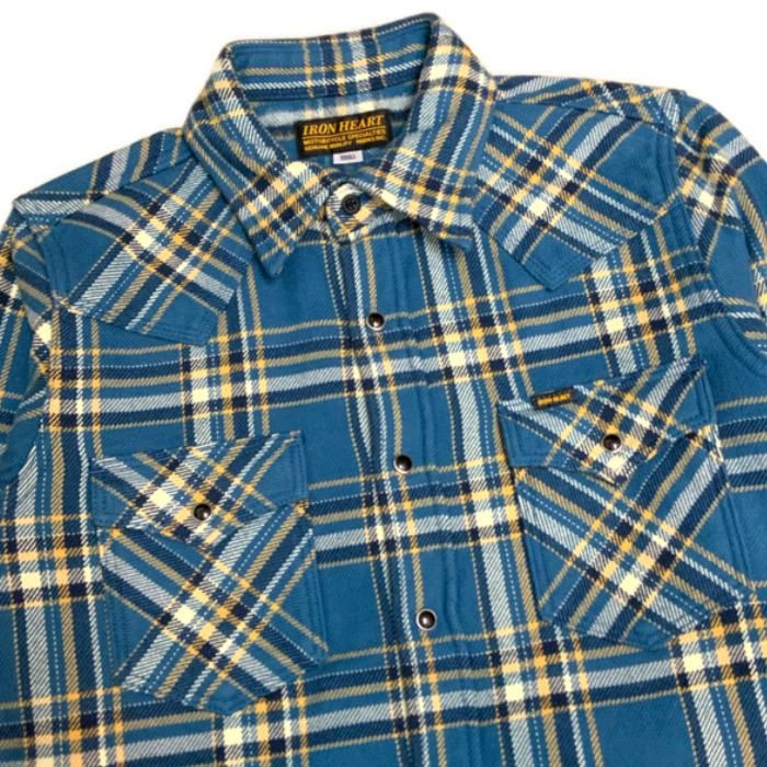 IRON HEART / アイアンハート】 長袖シャツ/UHFアメリカンチェック