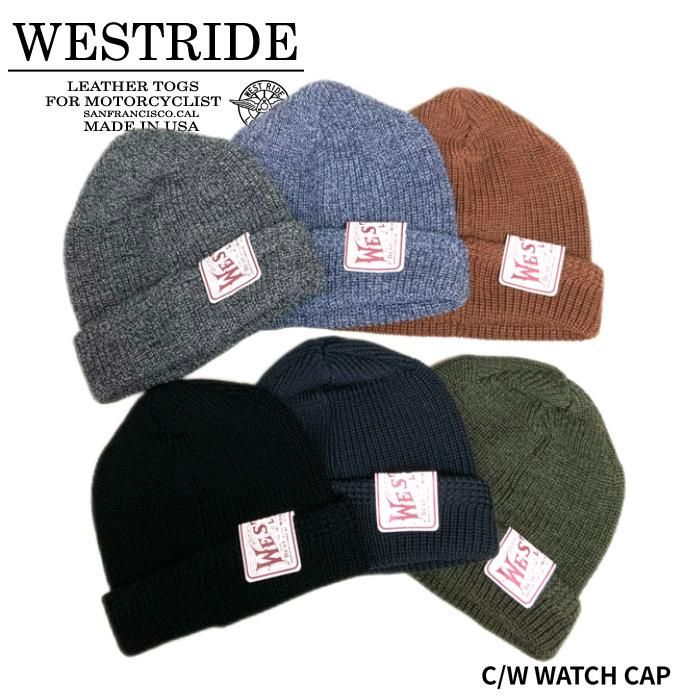 WESTRIDE】 ニットキャップ/ C/W WATCH CAP --REAL DEAL仙台(リアル