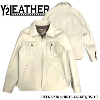 Y'2 LEATHER/磻ġ쥶ۥ쥶㥱å/DEER SKIN SHIRTS JACKET/DS-10