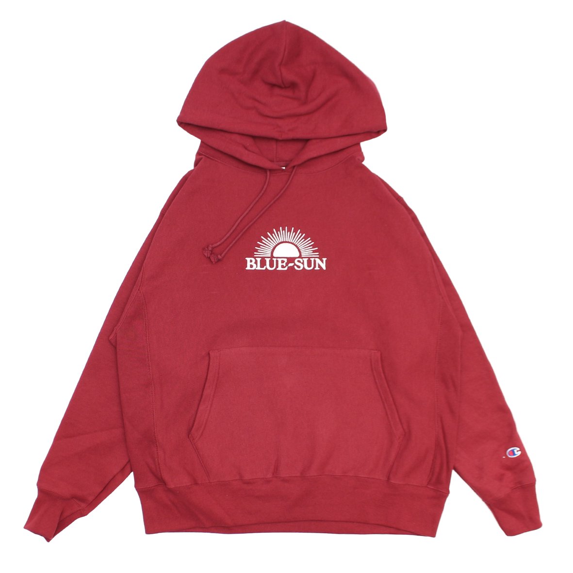 LOGO HOODED SWEATSHIRT CARDINAL