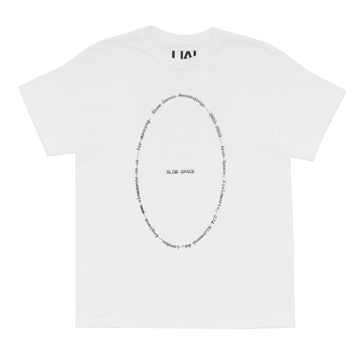 SLOW DANCE × LOCAL ALLIANCE Oval T-shirt 